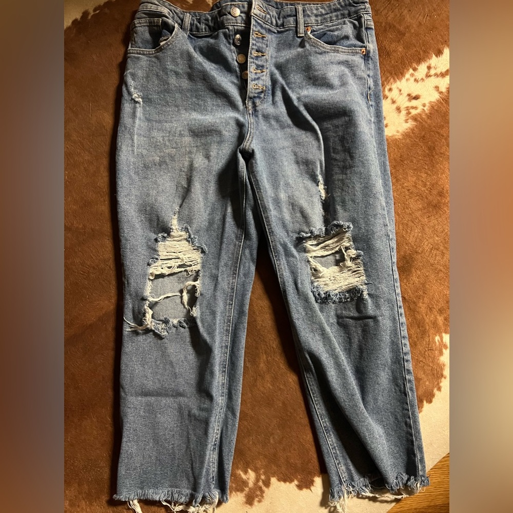 Distressed Jeans